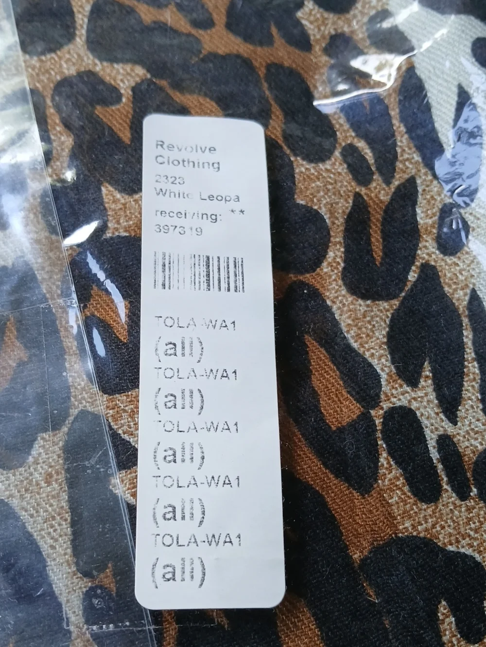 Tolani Leopard Print Pashmina And Silk Scarf NWT